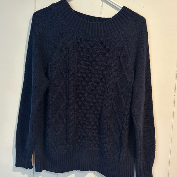 Chaps Sweaters - Chap Navy Blue Women's Sweater Size Large
